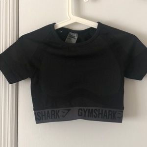 Gymshark Flex Crop (Black)